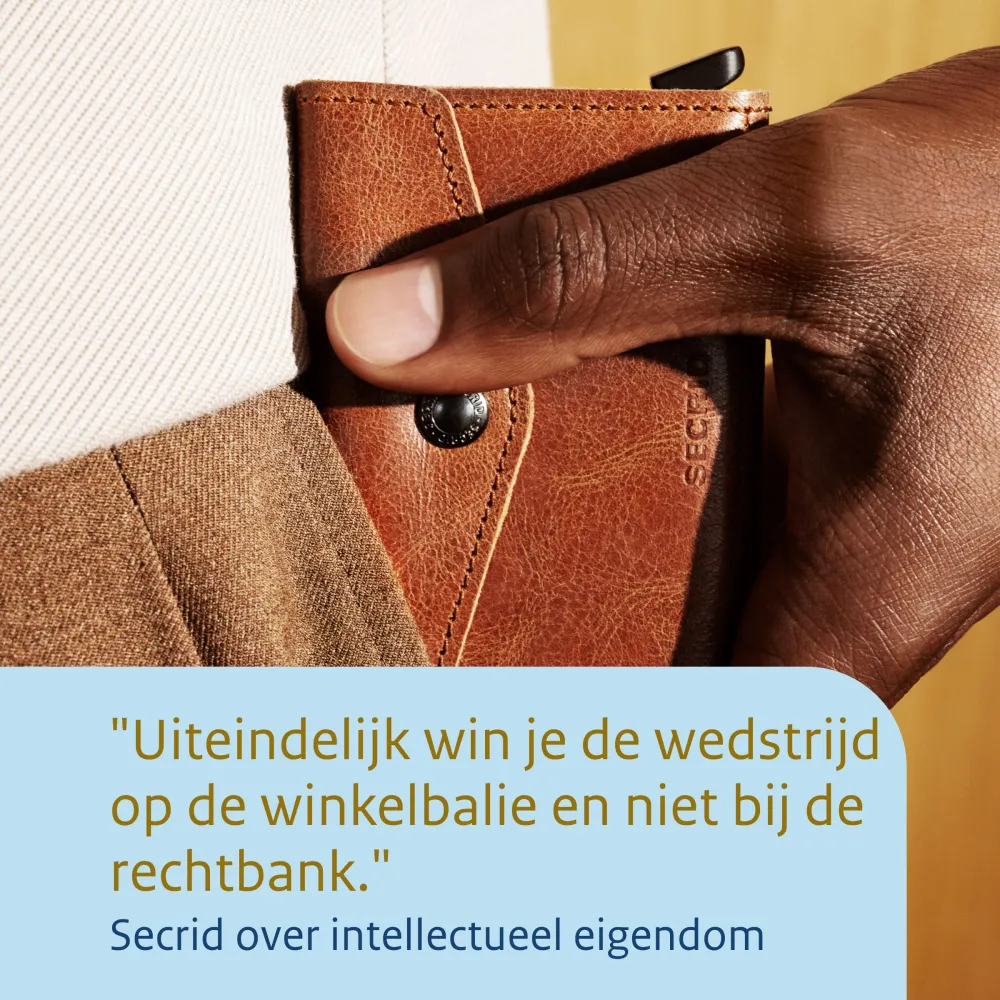Promotieafbeelding Secrid-artikel op LinkedIn.